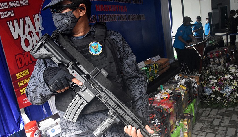 BNN Musnahkan 465 Kg Sabu - Bagian 2