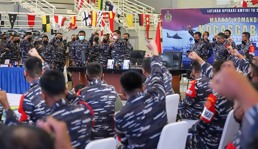 TNI AL Siapkan Latihan Operasi Amfibi di Dabo Singkep - Bagian 3