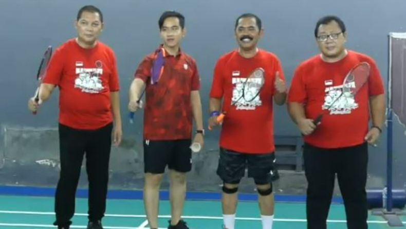 Main Badminton, Rudy-Budi Kalahkan Gibran-Teguh 2 Set Tanpa Balas 