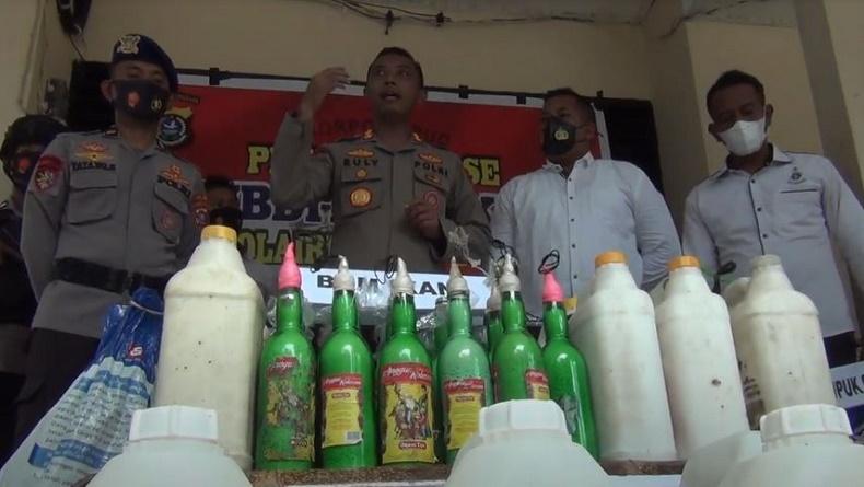 Pria di Konawe Ditangkap Polisi, Simpan 150 Kg Bahan Peledak dan Bom Ikan Siap Pakai