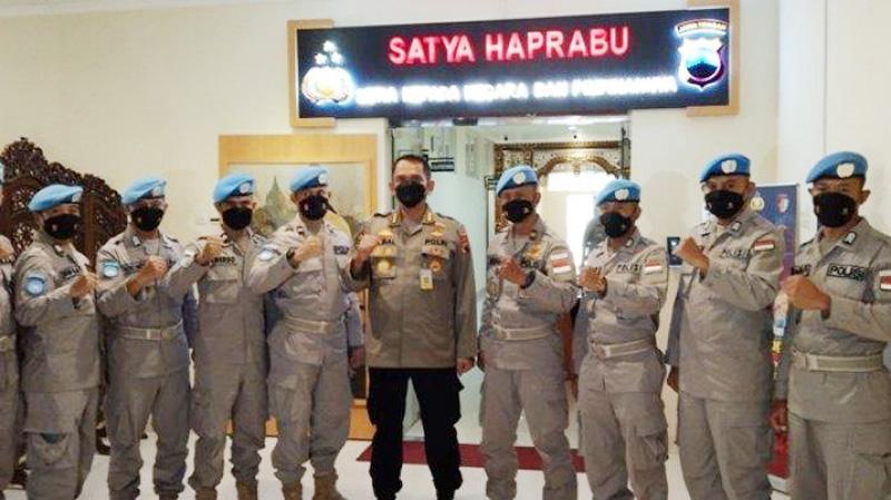  9 Anggota Polda Jateng Ini Miliki Kualifikasi Khusus, Terpilih Jadi Pasukan Minusca UN 