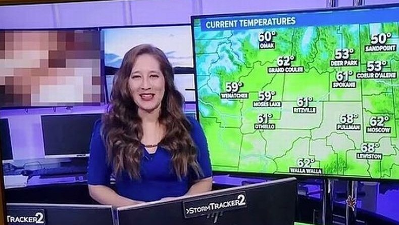 Film Porno Muncul saat Siaran Langsung Laporan Cuaca di Televisi