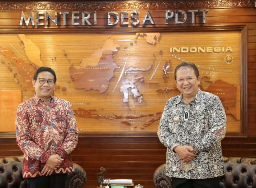 Terima Kunjungan Bupati Jember, Mendes Gus Halim: Pemda Berperan Penting Kuatkan Desa
