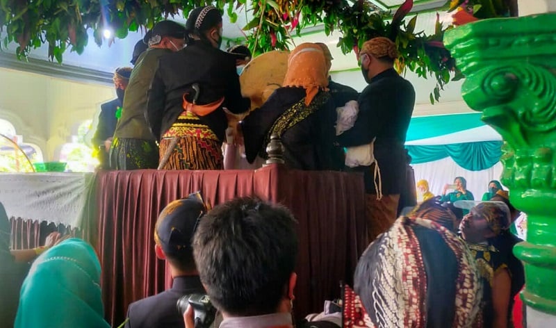 Digelar Sederhana, Ritual Jamasan Gong Kiai Pradah di Blitar Tak Dihadiri Bupati 