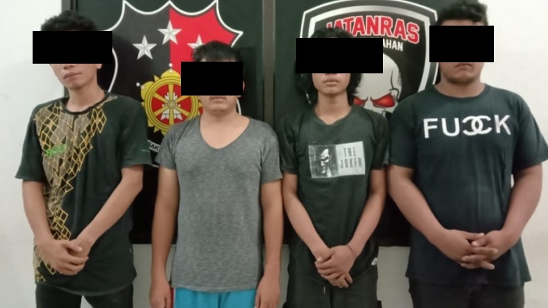 4 dari 9 Komplotan Curas di Asahan Ditangkap Polisi