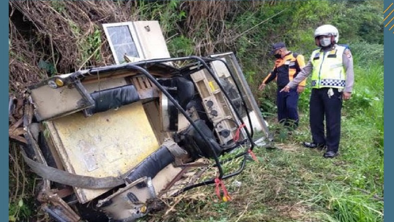 Ini Alamat Korban Landrover Terjun ke Jurang di Pangalengan Bandung