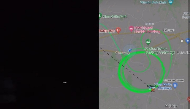 Cuaca Buruk, Pesawat Citilink Berputar-putar di Atas Bandung Nyaris Tak Mendarat