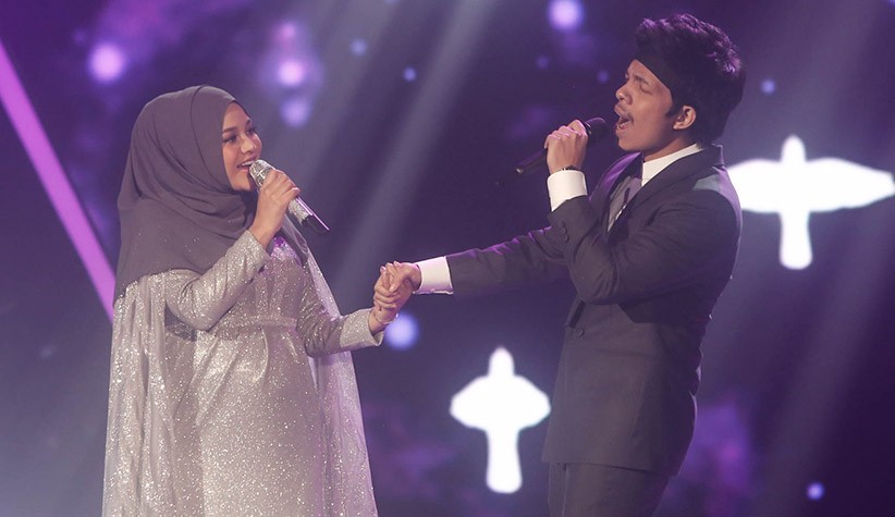 Atta - Aurel Tampil Romantis Bawakan Lagu Hari Bahagia di Silet Awards 2021 - Bagian 1