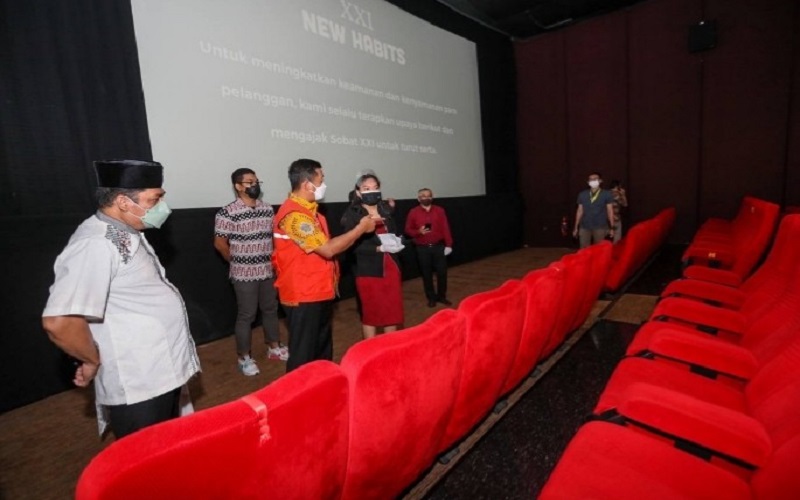 Penonton Bioskop di Bandung 70 Persen dari Kapasitas, Begini Aturan Tempat Duduknya