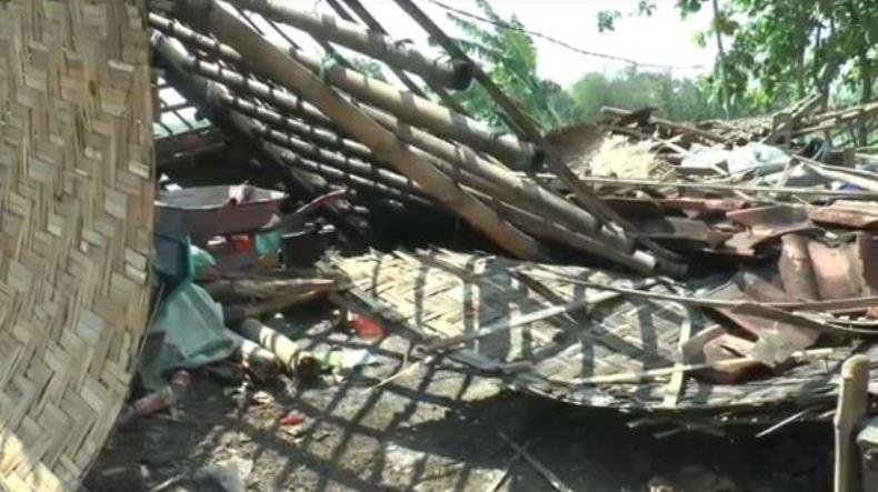 Puting Beliung Terjang Daerah Grobogan, 1 Rumah Hancur 