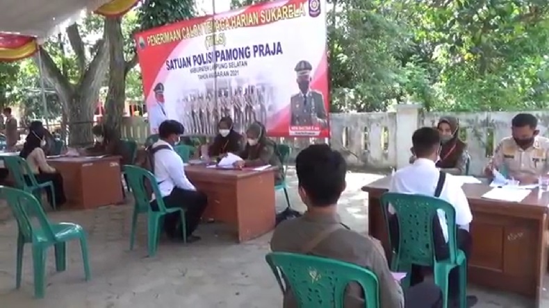 Satpol PP Lampung Selatan Buka Rekrutmen Anggota Baru, Kebutuhan 220 Personel