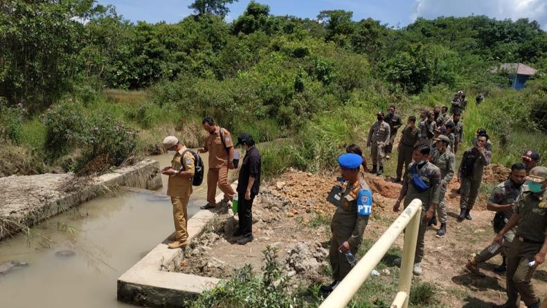 Tindak Lanjuti Pencemaran Sumber Air Baku di Bangka Selatan, Bupati Turunkan Tim Gabungan