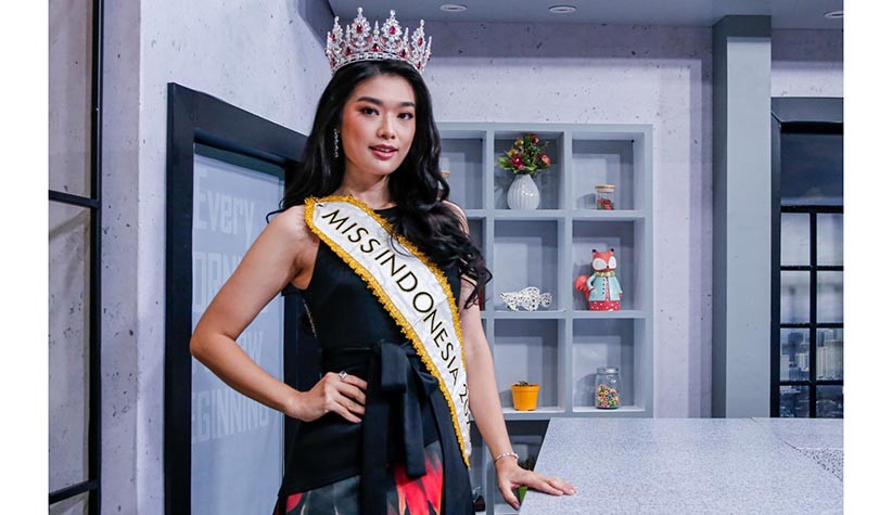 Potret Miss Indonesia Pricilia Carla Yules Siap Goes to Miss World 2021 - Bagian 1