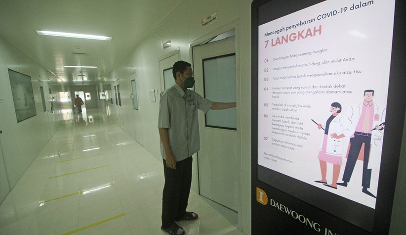 Cegah Penyebaran Covid-19, Pabrik Daewoong Infion Terapkan Prokes Ketat - Bagian 1