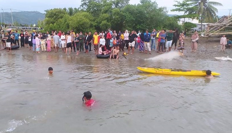 Berenang di Kawasan Geopark Ciletuh Sukabumi, Bocah 5 Tahun Hilang Terseret Arus