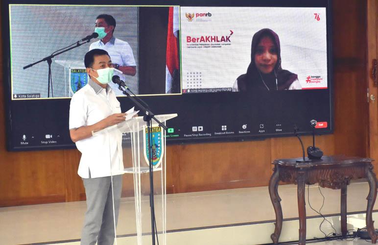 Wali Kota Salatiga Sebut Masih Ada ASN Belum Mau Mengubah Mindset