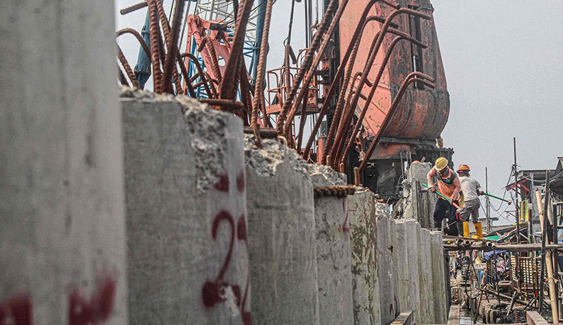 Telan Anggaran Rp274 Miliar, Tanggul Pengaman Pantai Jakarta Rampung Tahun 2022  - Bagian 4