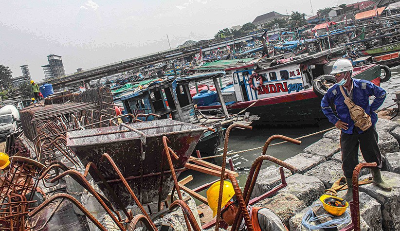 Telan Anggaran Rp274 Miliar, Tanggul Pengaman Pantai Jakarta Rampung Tahun 2022  - Bagian 1