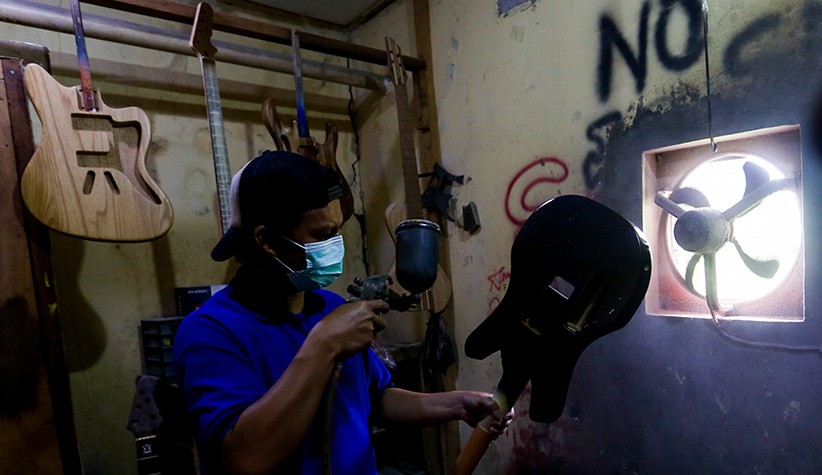 Intip Pembuatan Gitar Listrik di Tangerang Selatan - Bagian 4
