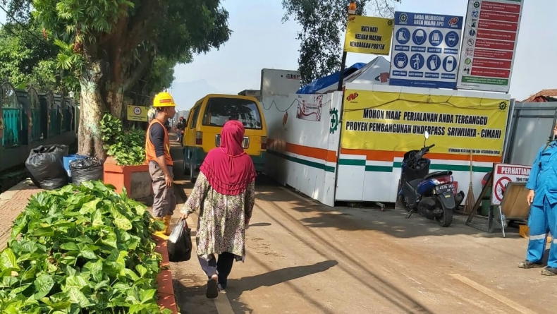 Pengeboran Underpass Sriwijaya Selesai, Akses Jalan Kembali Dibuka