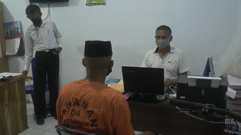 Pembunuh Pria Bertato di Kima Square Makassar Serahkan Diri