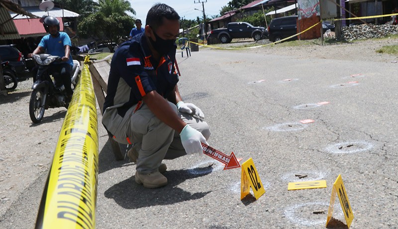 38 Selongsong Peluru Ditemukan di Lokasi Penembakan Pos Polisi Panton Reu Aceh