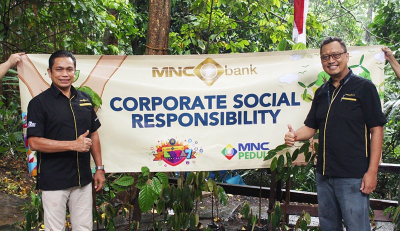 MNC Bank dan MNC Peduli Donasikan 100 Bibit Pohon kepada Ciliwung Institute - Bagian 1