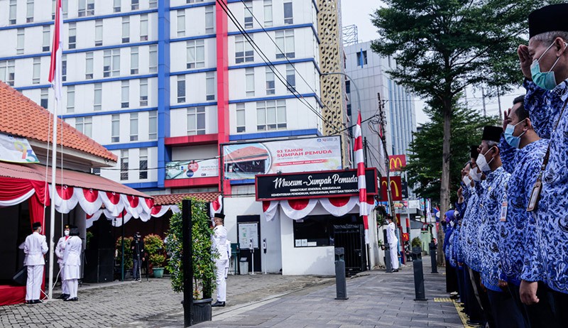 Upacara Peringatan 93 Tahun Hari Sumpah Pemuda Digelar Terbatas - Bagian 3