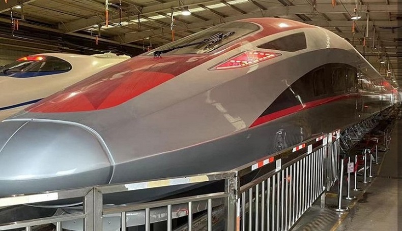 Satu Trainset Kereta Cepat Jakarta-Bandung Selesai, Desainnya Terinspirasi Komodo