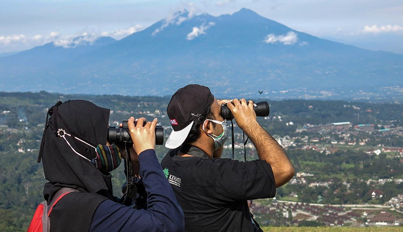 Mengamati Migrasi Burung Pemangsa di Kawasan Puncak Bogor - Bagian 2