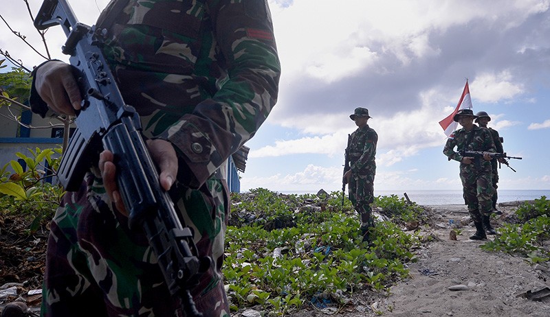 Satgas Pengamanan Pulau Terluar Patroli Perbatasan RI - Bagian 3