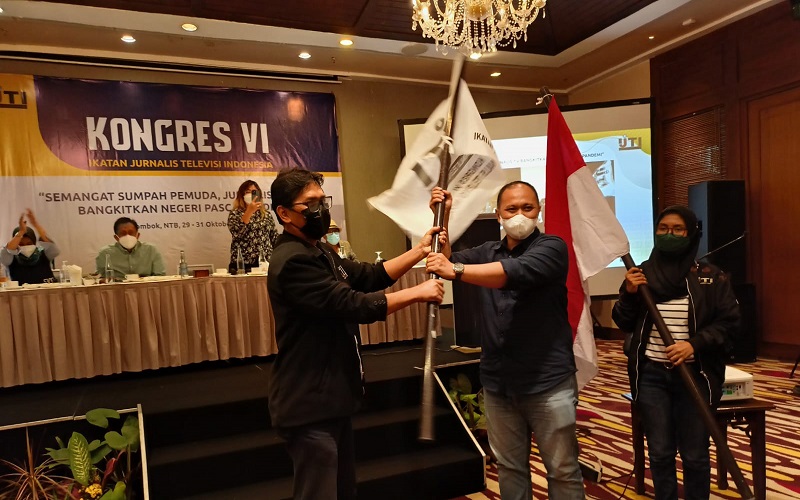Herik Kurniawan Terpilih jadi Ketum IJTI 2021-2026