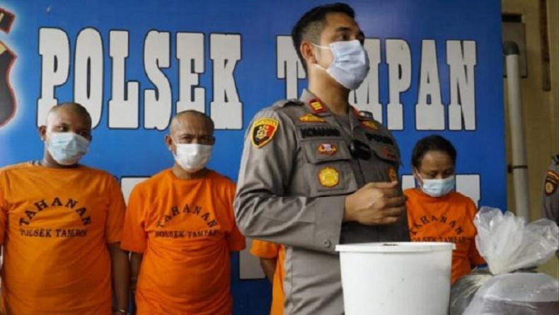 Jual Madu Palsu dari Racikan Gula dan Asam Sitrat, 3 Pria di Pekanbaru Ditangkap