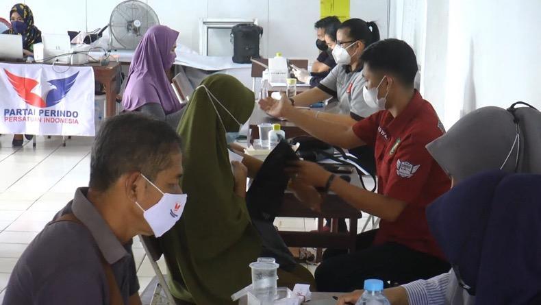Ikut Vaksinasi Perindo Babel, Warga Pangkalpinang: Alhamdulillah Sangat Terbantu