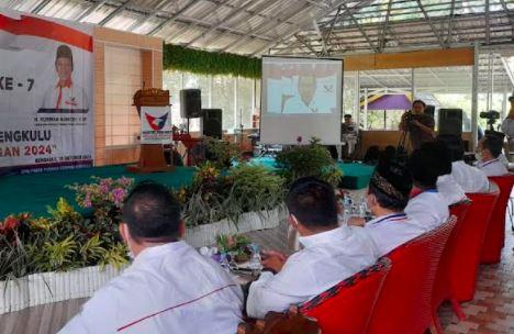 Pesan Penting Hary Tanoe pada Penutupan HUT ke-7 Partai Perindo di Bengkulu