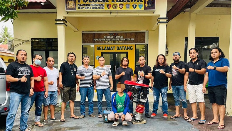 Pelaku Pencurian di Minahasa Tenggara Ditangkap Tim Maleo Polda Sulut di Gorontalo