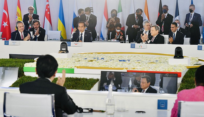 Momen Presiden Jokowi Terima Presidensi G20, Para Pemimpin Dunia Tepuk Tangan - Bagian 1