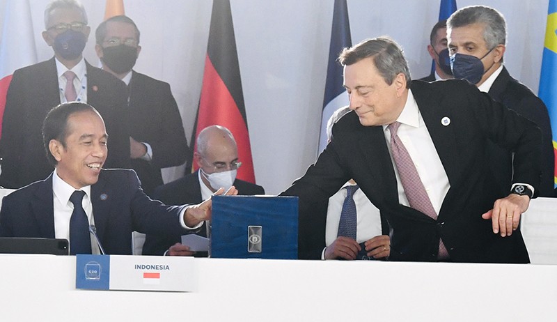 Momen Presiden Jokowi Terima Presidensi G20, Para Pemimpin Dunia Tepuk Tangan - Bagian 5