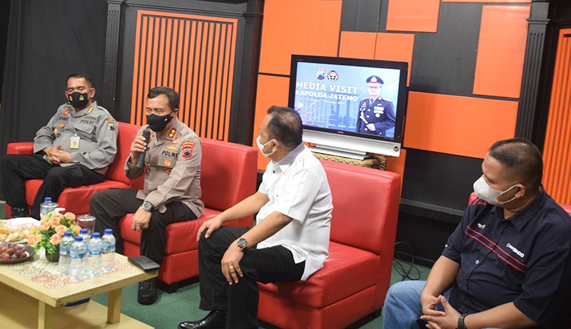 Kapolda Jateng Kunjungi Kantor MNC Media di Semarang - Bagian 3