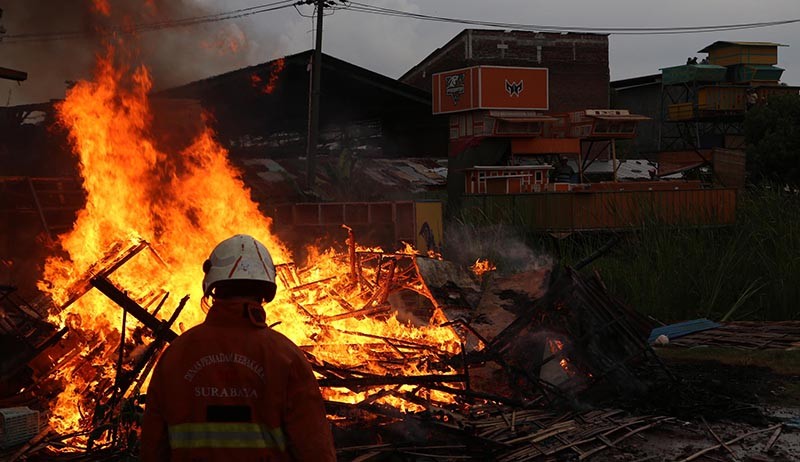 Merpati Balap Jadi Ajang Judi, Kandang Dibakar Petugas Gabungan - Bagian 3