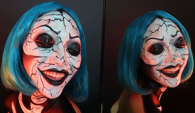 Tampang Seram Peserta Halloween di Surabaya - Bagian 2