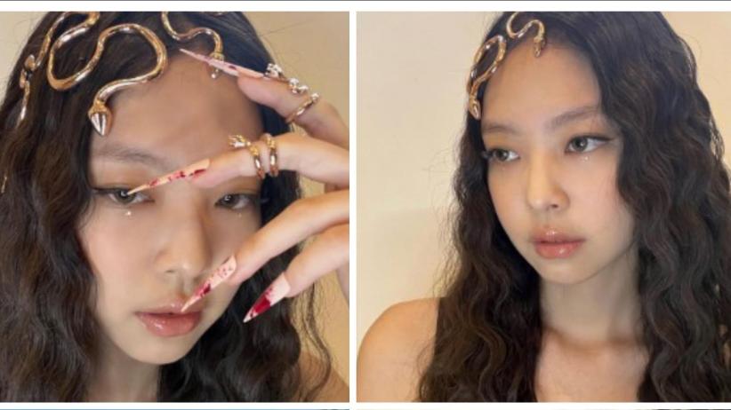 Jennie BLACKPINK Jadi Medusa di Hari Halloween, Netizen: Hot Banget