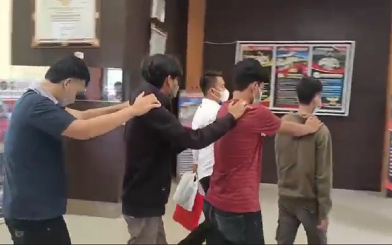 4 Mahasiswa Polsri Pelaku Pengeroyokan Ditangkap, Ini Tampangnya