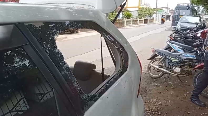 Pelaku Pecah Kaca Mobil Beraksi di Lampung Utara, Uang Rp165 Juta Raib