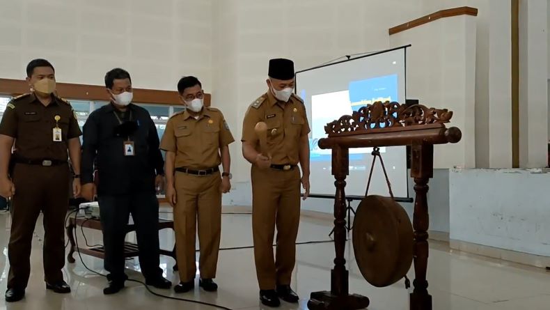 Permudah Akses Data, Pemkab Bangka Tengah Launching Aplikasi Sikok Data