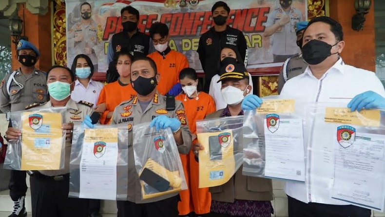 3 Wisatawan di Bali Diduga Palsukan Surat Tes PCR, Terancam Penjara 12 Tahun