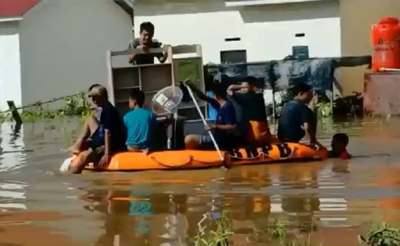Banjir di Sekadau Meluas, Perekonomian Warga Kian Memburuk