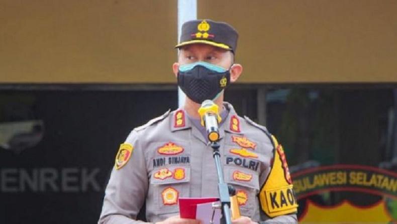 Antisipasi Bencana Hidrometeorologi, Kapolres Enrekang Siagakan Personel