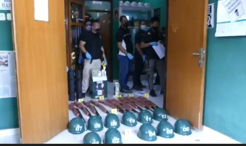 Polisi Geledah Markas Menwa UNS, Sita Sejumlah Barang Bukti terkait Kasus Kematian Gilang