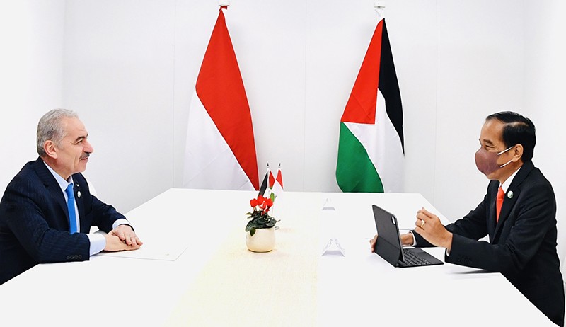 Momen Akrab Presiden Jokowi dan PM Palestina Mohammed Shtayyeh - Bagian 2
